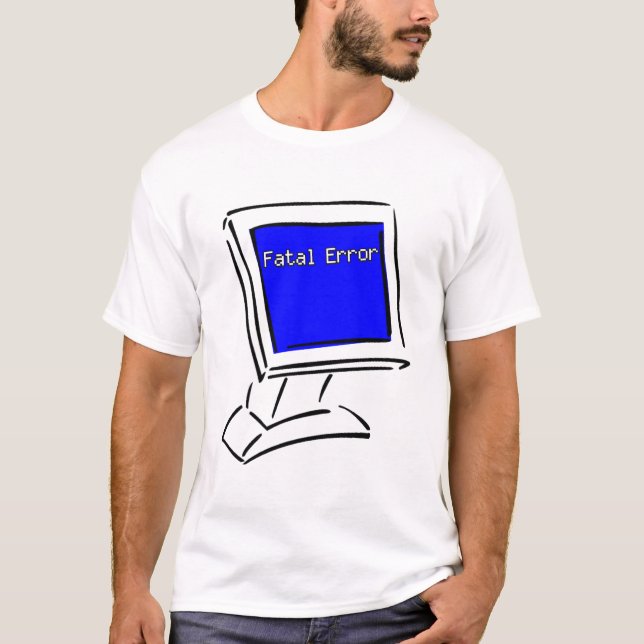 Camiseta Tela azul (Frente)