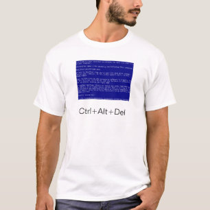Camiseta tela azul da morte