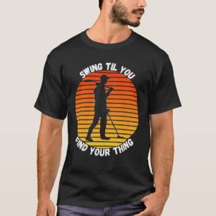 Camiseta Tela de balanço de detecção de metal 