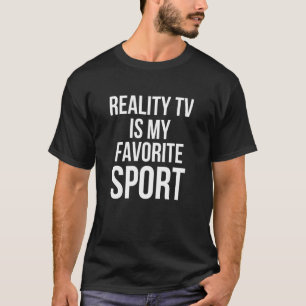Camiseta Tela De Realidade é Meu Esporte Favorito Tela De R