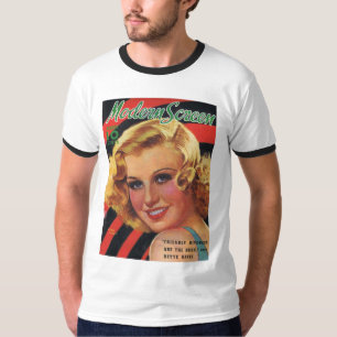 Camiseta Tela moderna 1936 de Ginger Rogers