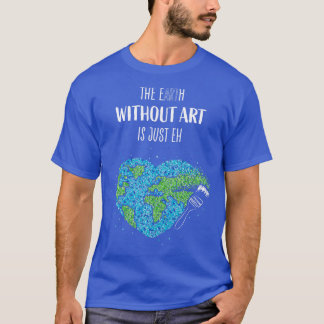 Camiseta Tela sem pintura artística
