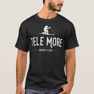 Camiseta Tele Mais Preocupado Menos