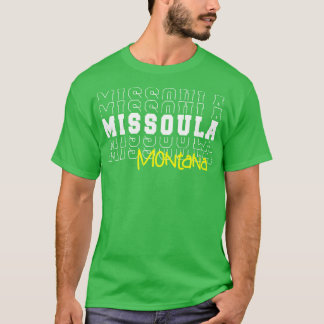 Camiseta Telecomunicações da cidade de Montana