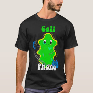 Camiseta Telefone celular Futuro Estudo de Química de Ciênc