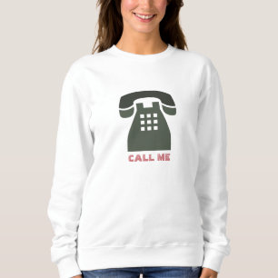 Camiseta Telefonema estilístico do vintage mim todas as