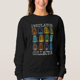 Camiseta Telégrafo Antiquado do Coletor de Insulador - Vint