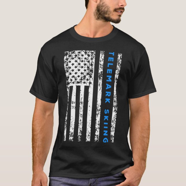 Camiseta Telemark Skiing (Frente)