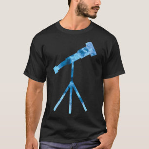 Camiseta Telescópio Astronomia do Lover Estrelas do Astrôno