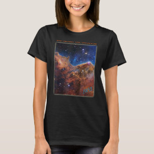 Camiseta Telescópio de Espaço Webb Novas Clipes Cósmicas de