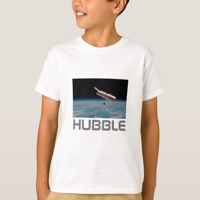 Camiseta Telescópio espacial Hubble (Frente)