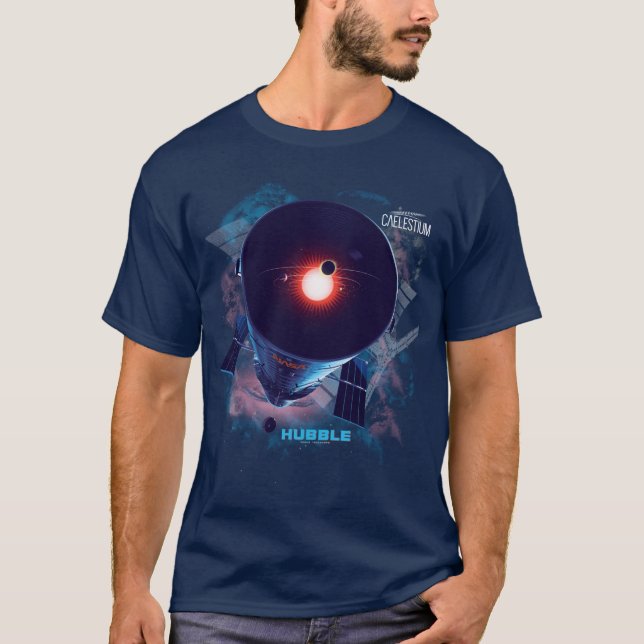 Camiseta Telescópio Espacial Hubble, NASA (Frente)