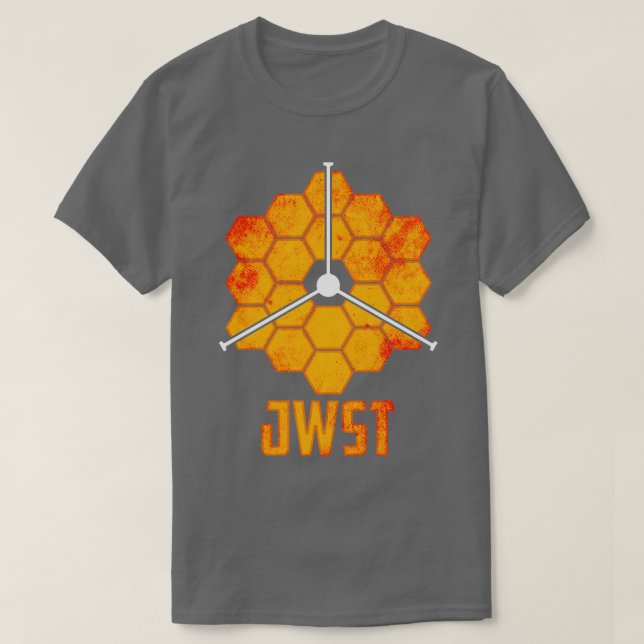 Camiseta Telescópio Espacial JWST James Webb (Frente do Design)