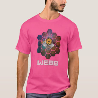 Camiseta Telescópio Espacial WEBB na Nebulosa DESDOBRANDO O