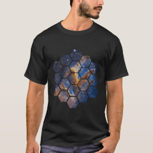 Camiseta Telescópio Espacial Webb Novos Pilares De Imagem D