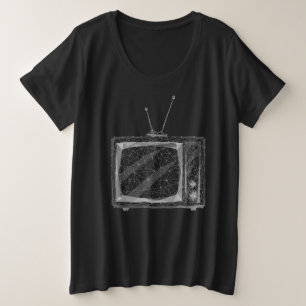 Camiseta televisão antiga