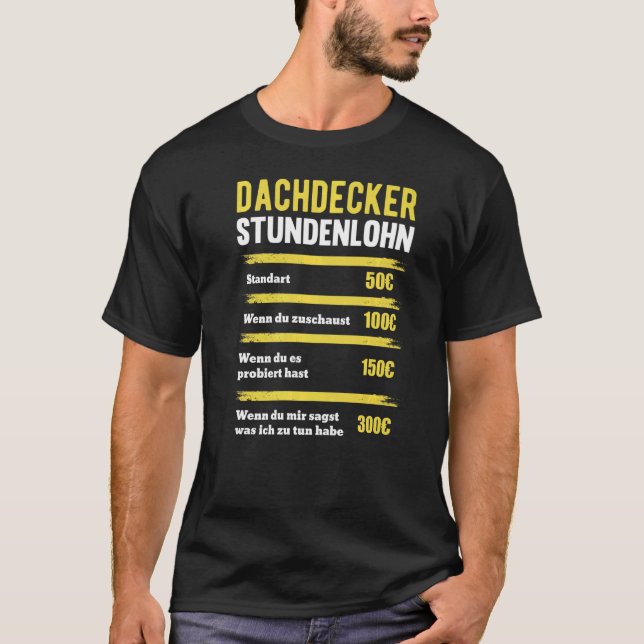 Camiseta Telhado de ideias para roofers (Frente)