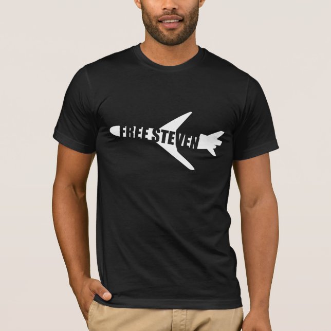 Camiseta Telhador livre de Steven (Frente)