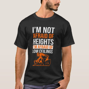 Camiseta Telhador slateador trabalhador da construção civil