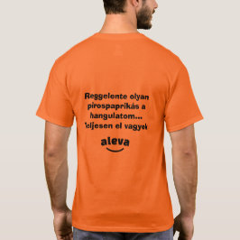Camiseta Teljesen el vagyok aleva férfi rövidujjú