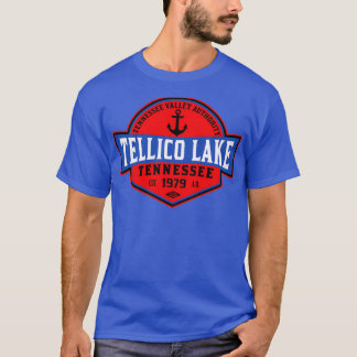 CAMISETA TELLICO LAKE TENNESSEE BARCO BOAT TENNESSEE VALL