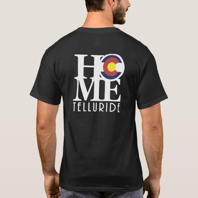 Camiseta Telureto DOMÉSTICO - impressão traseiro (Verso)