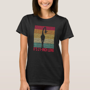 Camiseta Tem 21 polegadas de comprimento para um ventilador