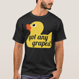Camiseta Tem alguma uva Duck Song labrador impressão labrad