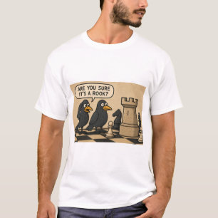 Camiseta Tem Certeza de que é uma Torre? – Cartoon de Xadre