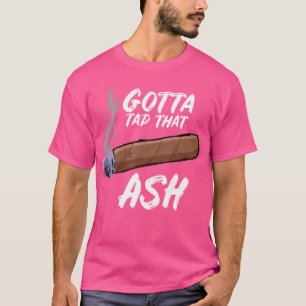 Camiseta Tem de Tocar Aquela Cinza Fumando Charuto
