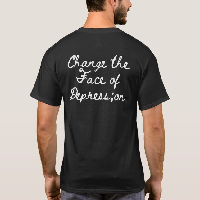 Camiseta ; tem Depression_script (Verso)
