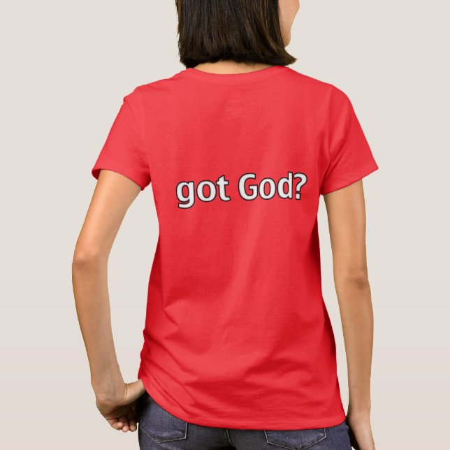 Camiseta tem Deus? (Verso)