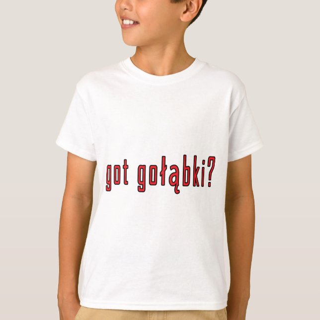 Camiseta tem golabki? (Frente)