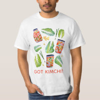 Tem Kimchi? Cor de Água Divertida Espicável