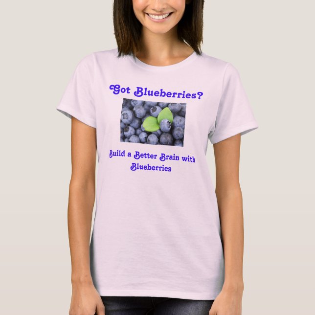Camiseta Tem mirtilos? (Frente)