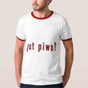 Camiseta tem píwo?