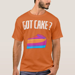 Camiseta Tem Uma Boca Engraçada De Chesecake, Sobremesa De 