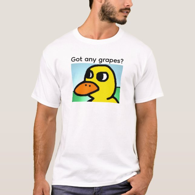 Camiseta Tem uvas? (Frente)
