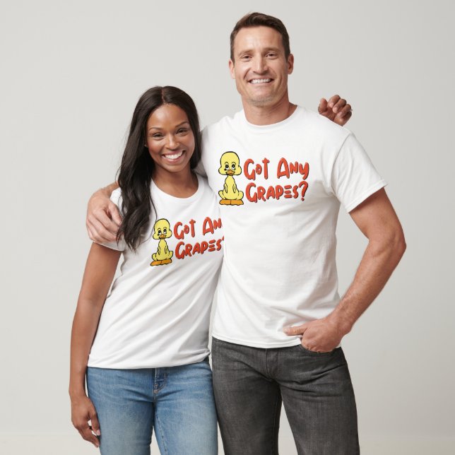 Camiseta Tem Uvas O Som do Pato (Unissex)