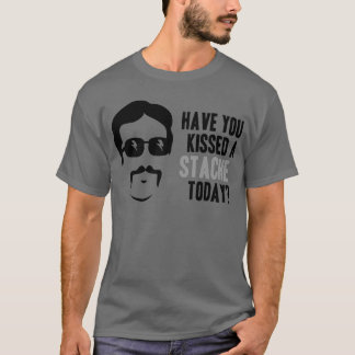 Camiseta Tem você beijado um Stache hoje