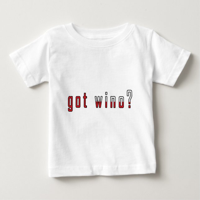 Camiseta tem wino? Bandeira (Frente)