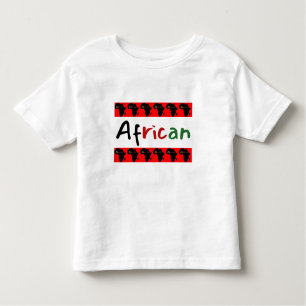 Camiseta Tema africano bonito