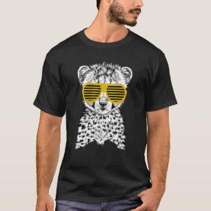 Camiseta Tema Animal Safari do Garoto Selvagem da Vida Selv