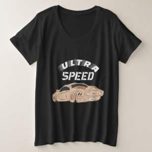 Camiseta Tema Automóvel Ultra Velocidade