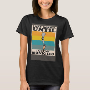 Camiseta Tema da cadeira de rodas e Perna Bioincl 7