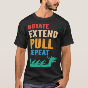 Camiseta Tema da Corrida de Barcos Dragões para Dragonizaçã