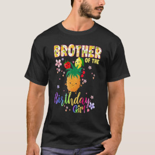 Camiseta Tema Da Fruta De Duas Vezes Irmão Da Garota De Ani