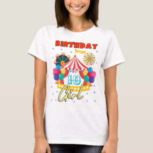 Camiseta Tema da Garota do Partido do Carnaval
