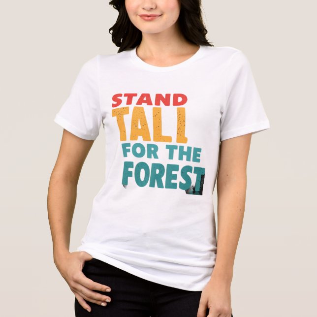Camiseta Tema da natureza (Frente)