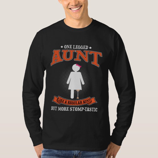 Camiseta Tema da Perna Biónica e Tema de Sobrevivente à Amp (Frente)
